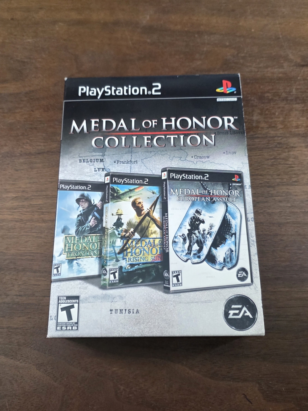 🔥 Sony PS2  Medal Of Honot Collection Black label Game CIB MINTY